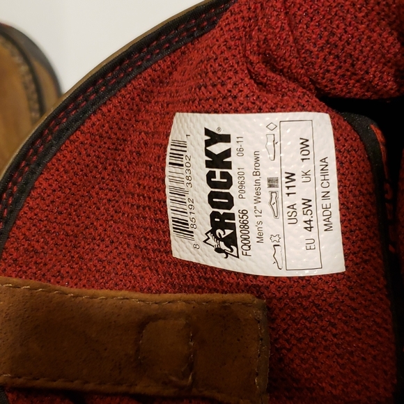 Men's Rocky Western Boots. - Picture 5 of 5